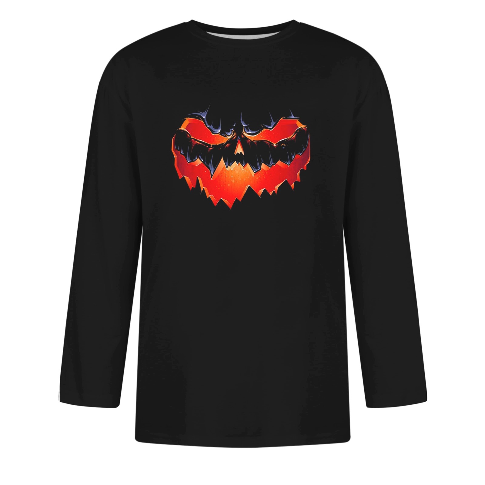 Men's 3D Printed T Shirts 3/4 Sleeve Round Neck Halloween Casual Large Size Tops - Bild 16 von 42